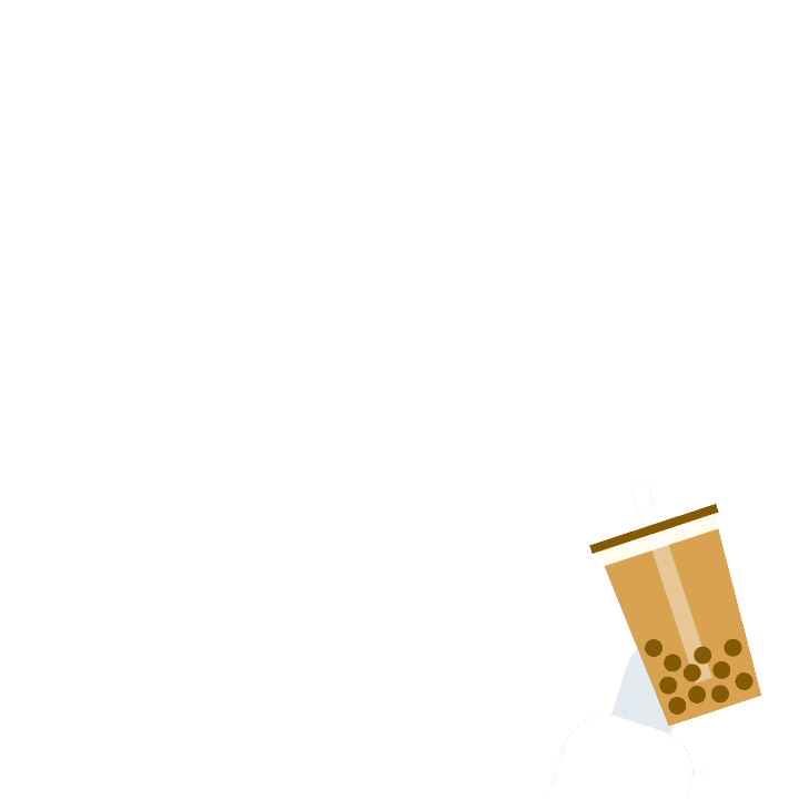 alpaca bubble tea leg